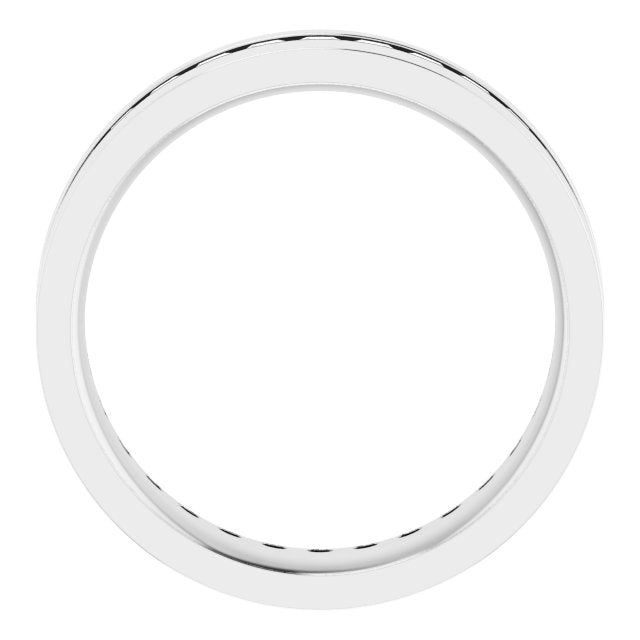 14K White 1 3/8 CTW Lab-Grown Diamond Band