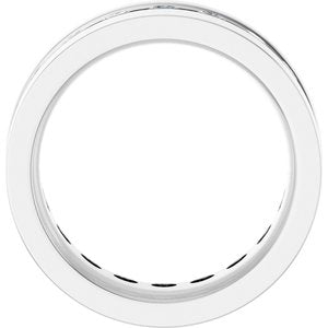 14K White 1 3/4 CTW Lab-Grown Diamond Band