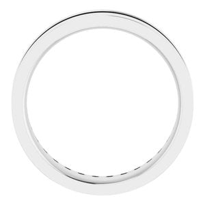 14K White 1 1/2 CTW Lab-Grown Diamond Band