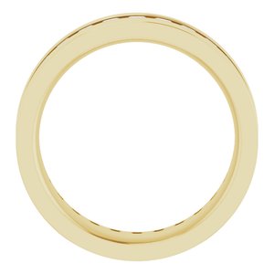 14K Yellow 1 1/4 CTW Lab-Grown Diamond Band