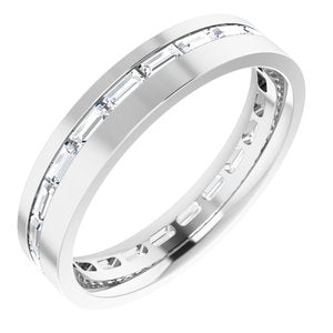 14K White 1 1/4 CTW Lab-Grown Diamond Band