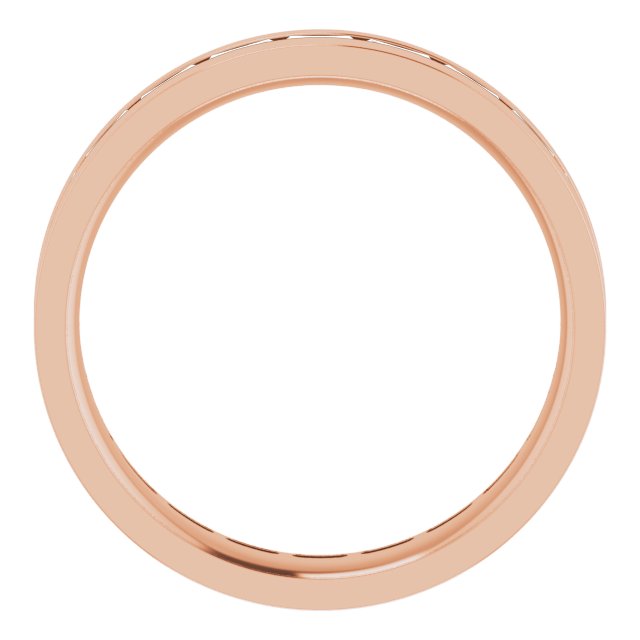 14K Rose 1 1/4 CTW Lab-Grown Diamond Band