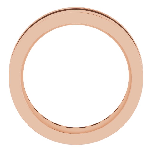 14K Rose 4 CTW Lab-Grown Diamond Band