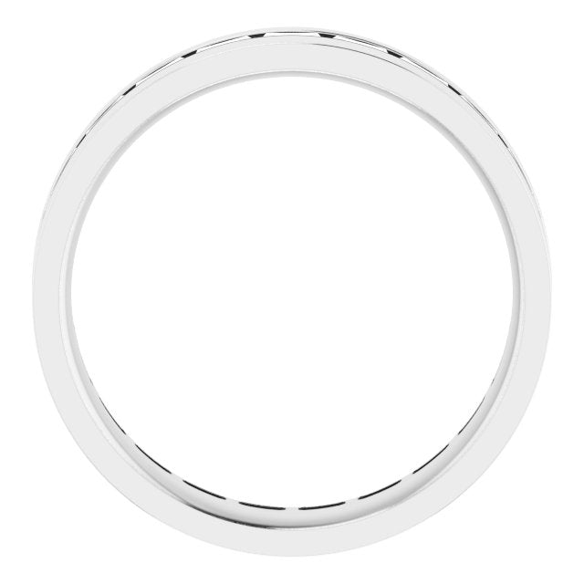 14K White 1 1/2 CTW Lab-Grown Diamond Band