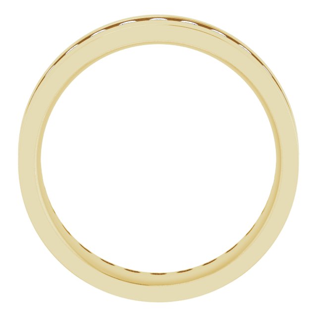 14K Yellow 7/8 CTW Lab-Grown Diamond Band