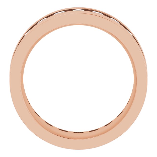 14K Rose 2 CTW Lab-Grown Diamond Band