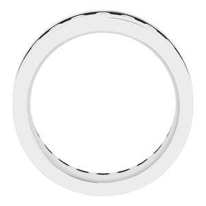 14K White 2 CTW Lab-Grown Diamond Band