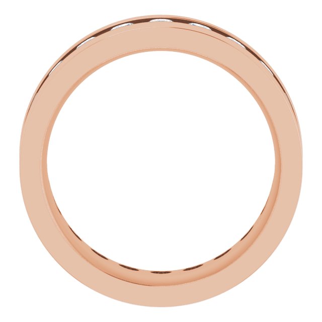 14K Rose 2 CTW Lab-Grown Diamond Band