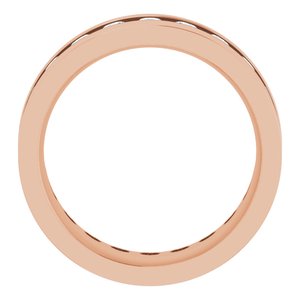14K Rose 2 CTW Lab-Grown Diamond Band