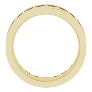 14K Yellow 2 CTW Lab-Grown Diamond Band