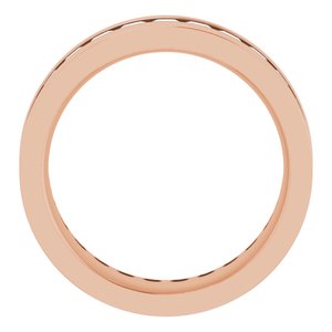 14K Rose 2 1/2 CTW Lab-Grown Diamond Band