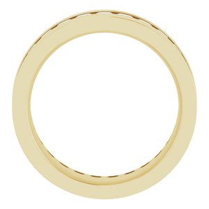14K Yellow 2 1/2 CTW Lab-Grown Diamond Band