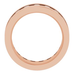 14K Rose 1 3/4 CTW Lab-Grown Diamond Band