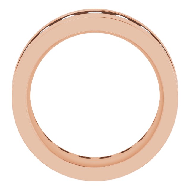 14K Rose 1 3/4 CTW Lab-Grown Diamond Band