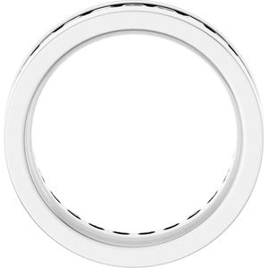14K White 2 1/3 CTW Lab-Grown Diamond Band