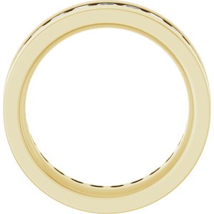 14K Yellow 2 1/3 CTW Lab-Grown Diamond Band