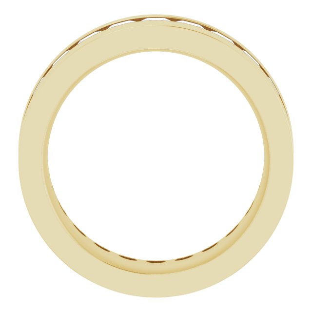 14K Yellow 3 9/10 CTW Lab-Grown Diamond Band