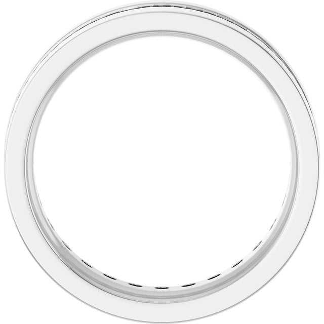 14K White 1 1/3 CTW Lab-Grown Diamond Band