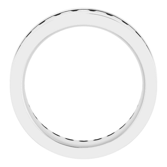 14K White 2 3/8 CTW Lab-Grown Diamond Band