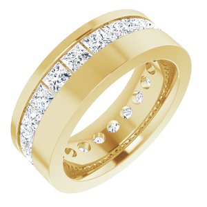14K Yellow 3 5/8 CTW Lab-Grown Diamond Band