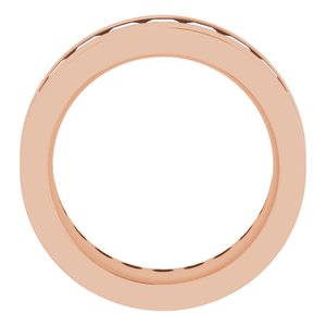 14K Rose 3 5/8 CTW Lab-Grown Diamond Band
