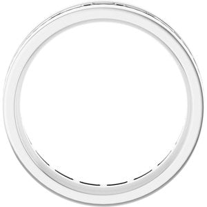 14K White 1 1/3 CTW Lab-Grown Diamond Band