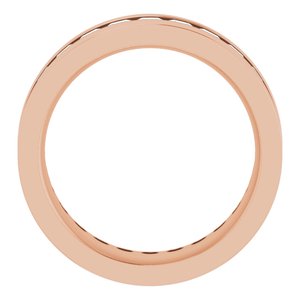 14K Rose 2 3/8 CTW Lab-Grown Diamond Band