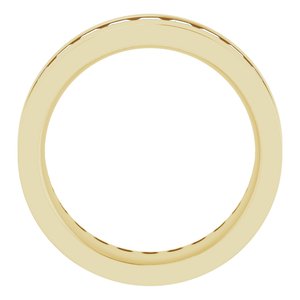 14K Yellow 2 3/8 CTW Lab-Grown Diamond Band