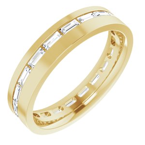 14K Yellow 1 1/6 CTW Lab-Grown Diamond Band