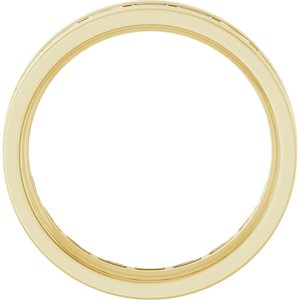14K Yellow 1 1/6 CTW Lab-Grown Diamond Band