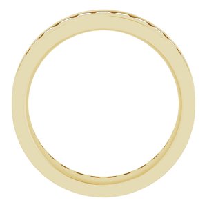 14K Yellow 2 3/4 CTW Lab-Grown Diamond Band