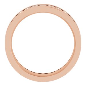 14K Rose 2 3/4 CTW Lab-Grown Diamond Band