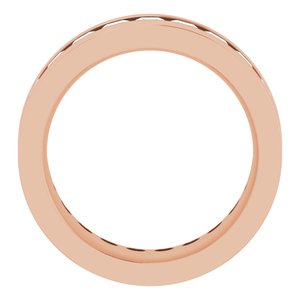 14K Rose 3 3/4 CTW Lab-Grown Diamond Band
