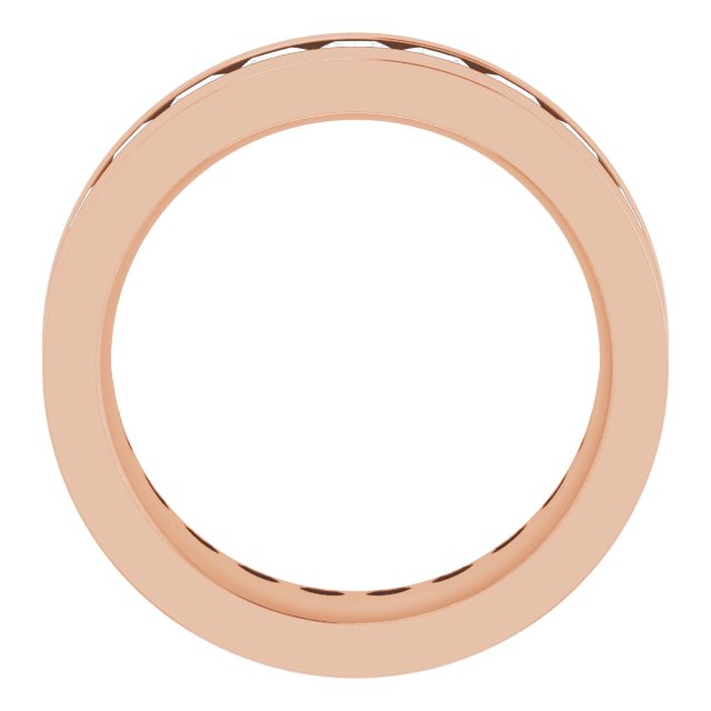 14K Rose 3 3/4 CTW Lab-Grown Diamond Band