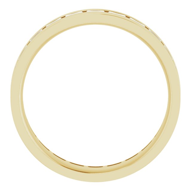 14K Yellow 1 5/8 CTW Lab-Grown Diamond Band