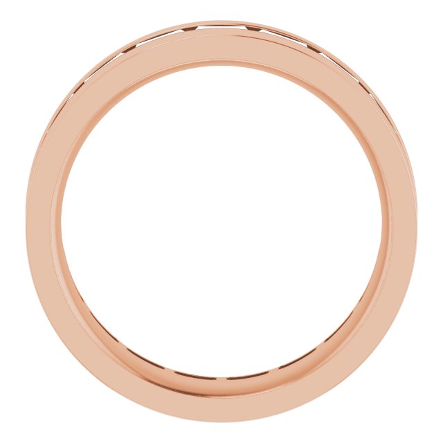 14K Rose 1 1/3 CTW Lab-Grown Diamond Band