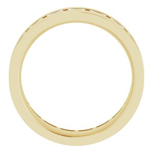 14K Yellow 1 1/3 CTW Lab-Grown Diamond Band