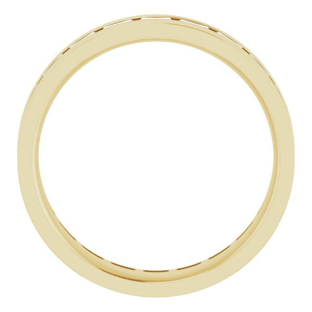 14K Yellow 1 1/2 CTW Lab-Grown Diamond Band