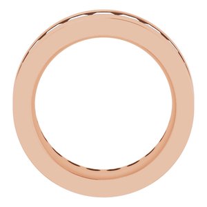 14K Rose 3 3/8 CTW Lab-Grown Diamond Band