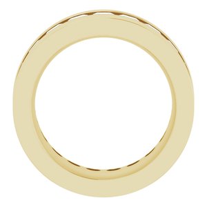 14K Yellow 3 3/8 CTW Lab-Grown Diamond Band