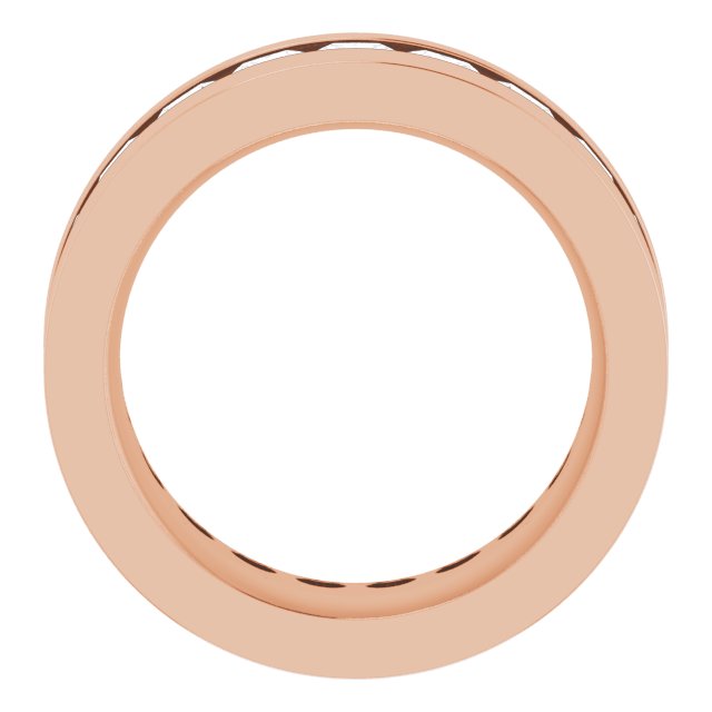 14K Rose 3 3/8 CTW Lab-Grown Diamond Band