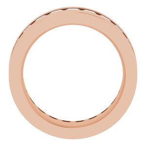 14K Rose 3 3/4 CTW Lab-Grown Diamond Band