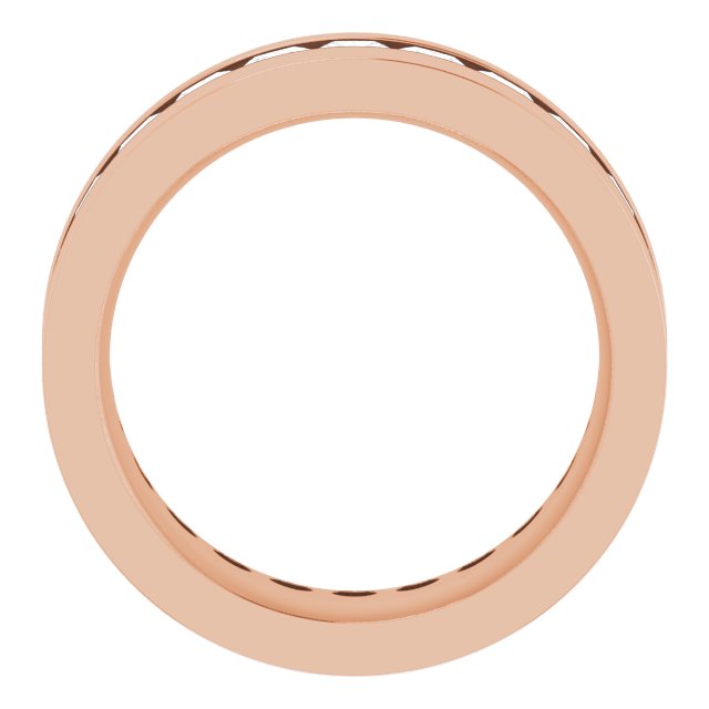 14K Rose 3 9/10 CTW Lab-Grown Diamond Band