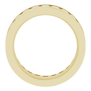 14K Yellow 3 9/10 CTW Lab-Grown Diamond Band