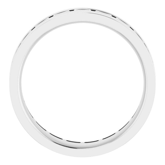 14K White 1 3/8 CTW Lab-Grown Diamond Band