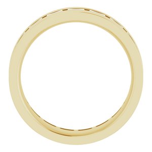14K Yellow 1 1/3 CTW Lab-Grown Diamond Band