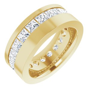 14K Yellow 3 1/4 CTW Lab-Grown Diamond Band