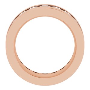 14K Rose 3 1/4 CTW Lab-Grown Diamond Band