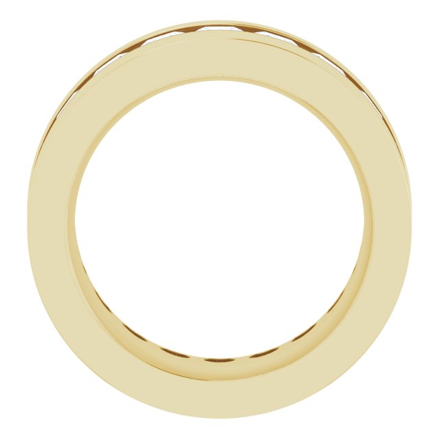 14K Yellow 3 1/4 CTW Lab-Grown Diamond Band