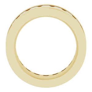 14K Yellow 3 1/4 CTW Lab-Grown Diamond Band